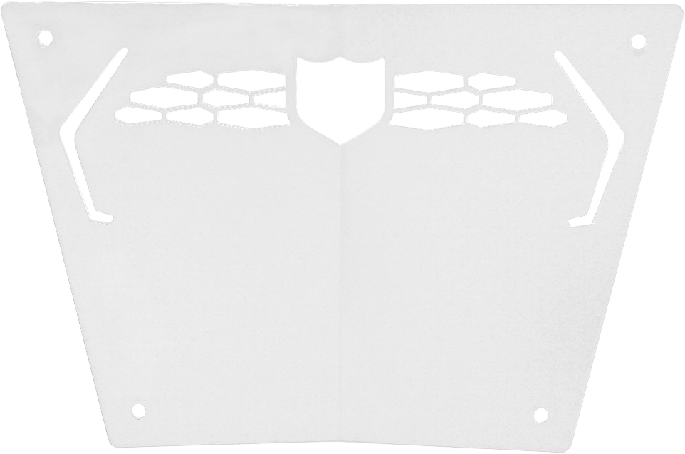 Front Sport Bumper Skid Plate White Pearl