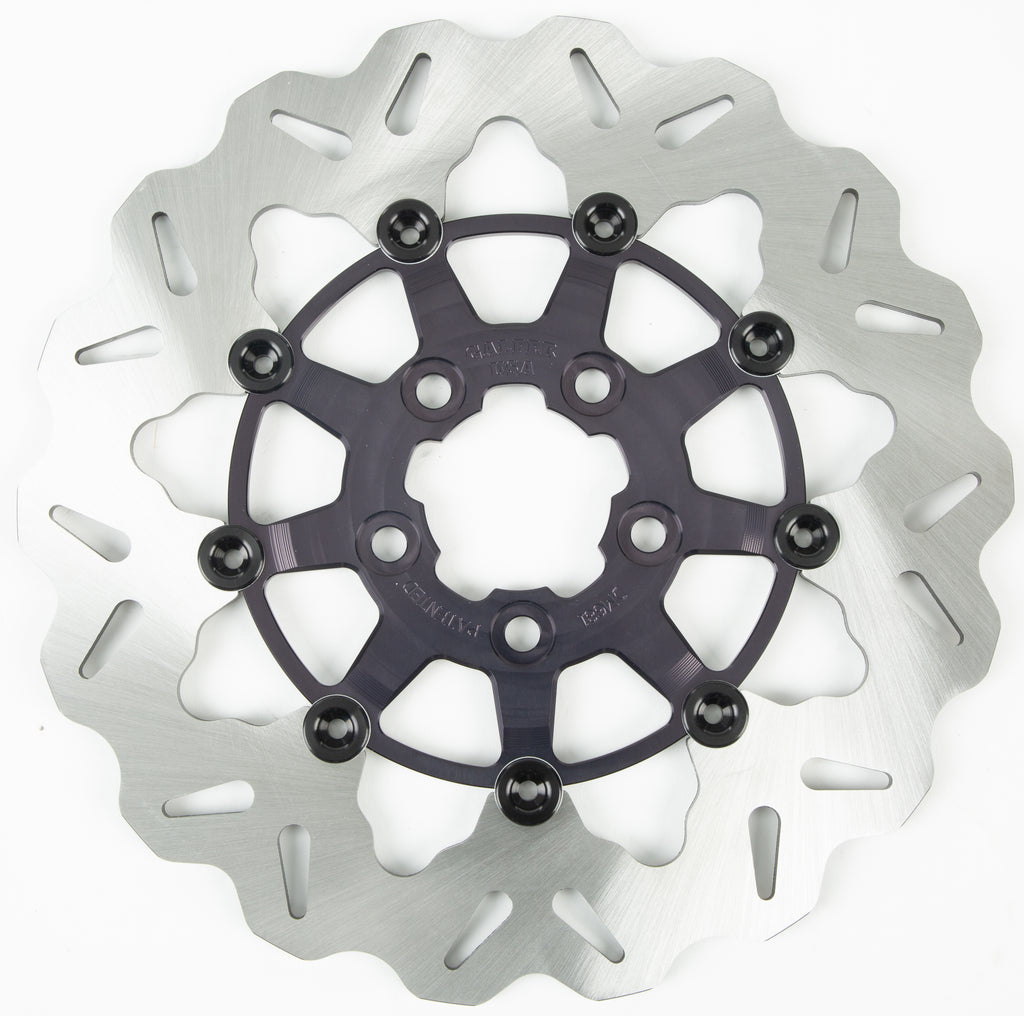 Rotor 11.8" Floating Wave Rr Black
