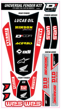 Load image into Gallery viewer, Trim Kit Red Wps Universal For Full Size Motorcycles