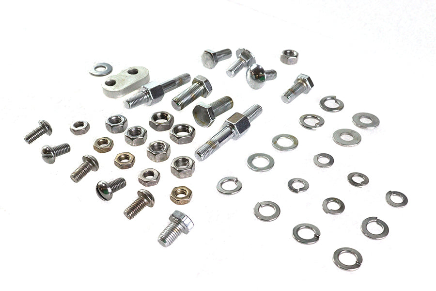 Rear Fender Chrome Mount Kit