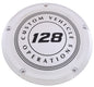 7   M8 Flt/Flh Derby Cover 128 Cvo Chrome