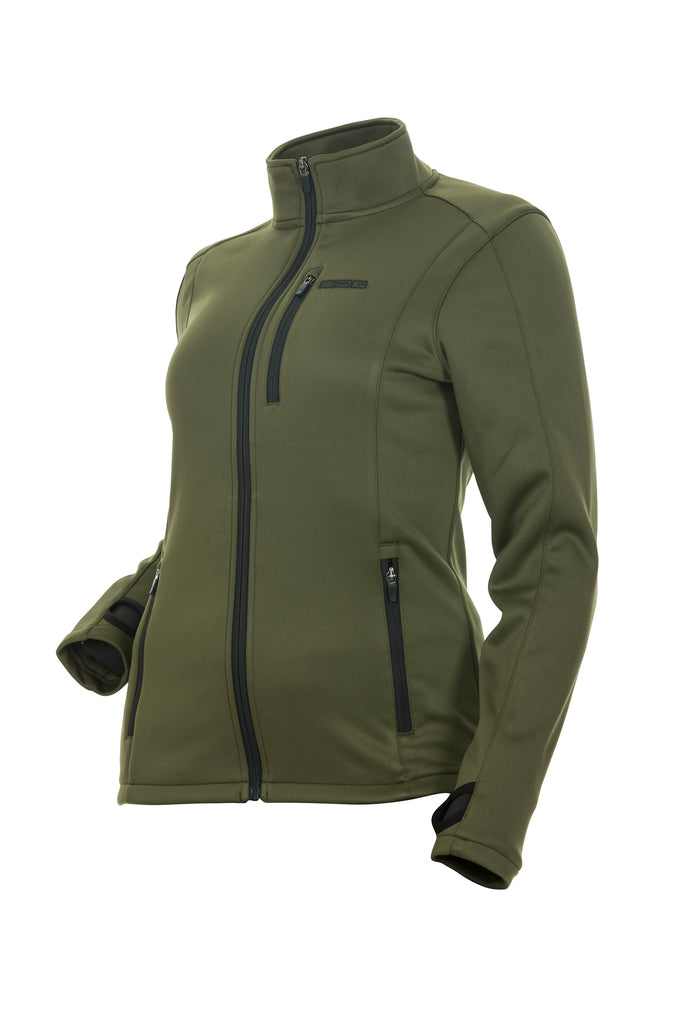 Performance Fleece Zip Up Olive Xs