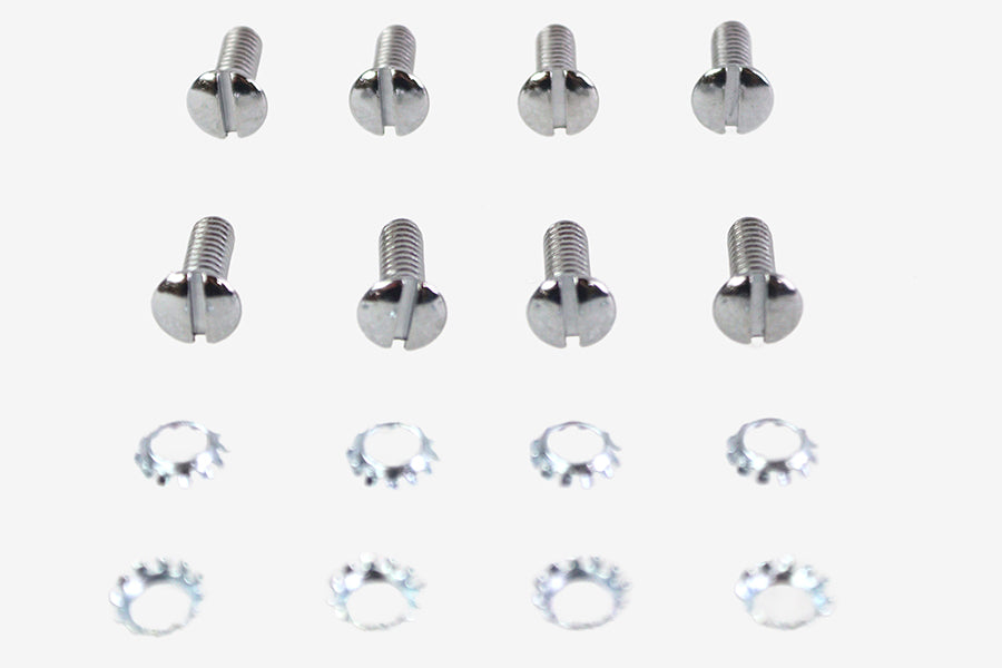 Tappet Block Screw Kit Chrome