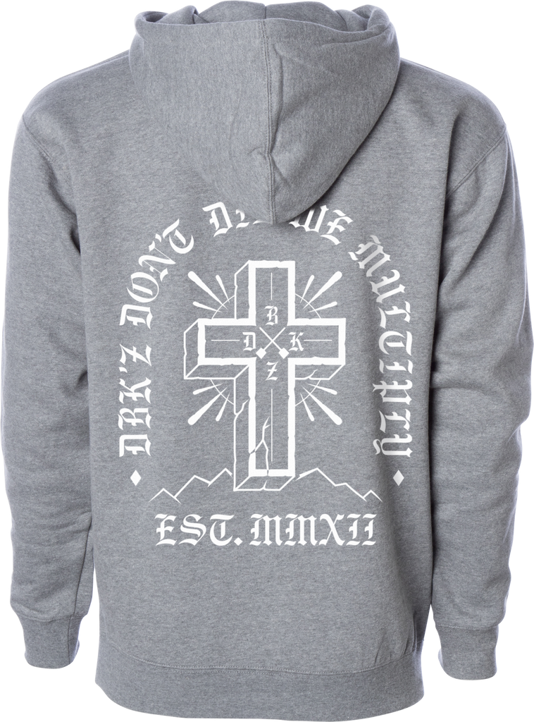 Multiply Zip Hoodie Gunmetal Heather 2x