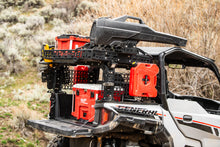 Load image into Gallery viewer, OPEN TRAIL Universal UTV Bed Rack shown mounted on a UTV bed for secure cargo carrying and versatile outdoor utility.