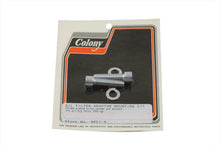 Load image into Gallery viewer, Oil Filter Adapter Mount Kit Chrome