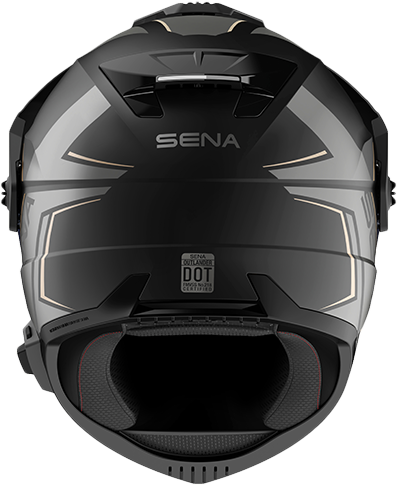 Outlander  Smart Ds Helmet Matte Black 2x