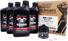 Load image into Gallery viewer, Indian Scout 4qt Synthetic Oil Change Kit