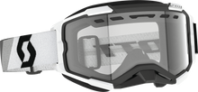 Load image into Gallery viewer, Fury Snowcross Goggle Premium Black/White Clear