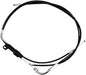 Black Vinyl Throttle Pull Cable