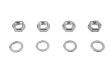 Load image into Gallery viewer, Rocker Arm Shaft Chrome End Nut Kit