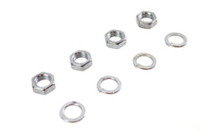 Load image into Gallery viewer, Rocker Arm Shaft Chrome End Nut Kit