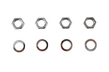 Load image into Gallery viewer, Rocker Arm Shaft Chrome End Nut Kit