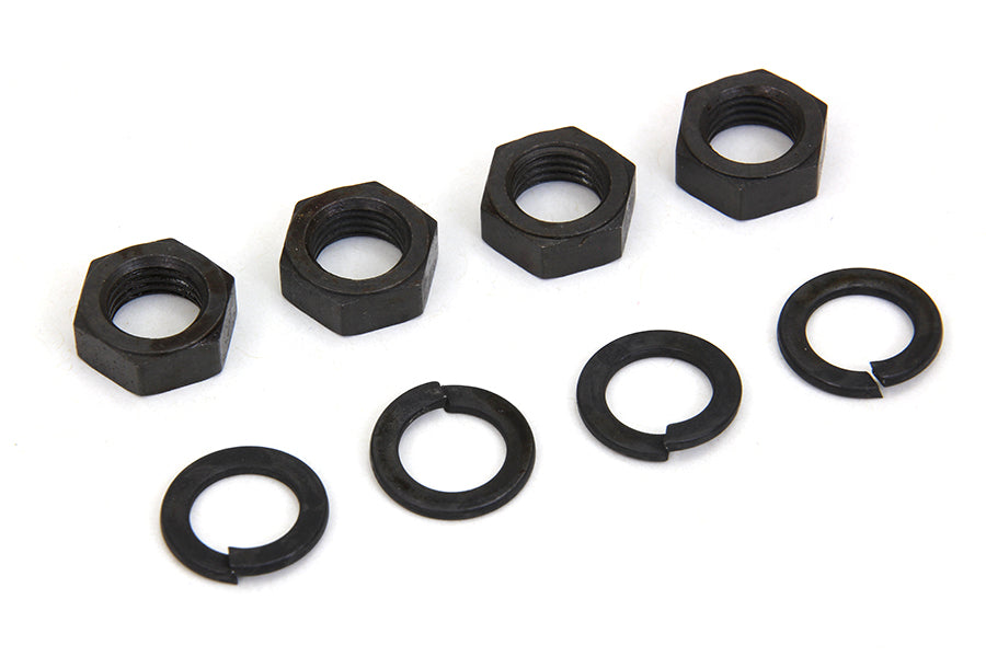 Rocker Arm Shaft Parkerized End Nut Kit