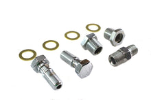 Load image into Gallery viewer, Oil Line Fitting Kit Chrome