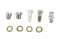 Oil Line Fitting Kit Cadmium