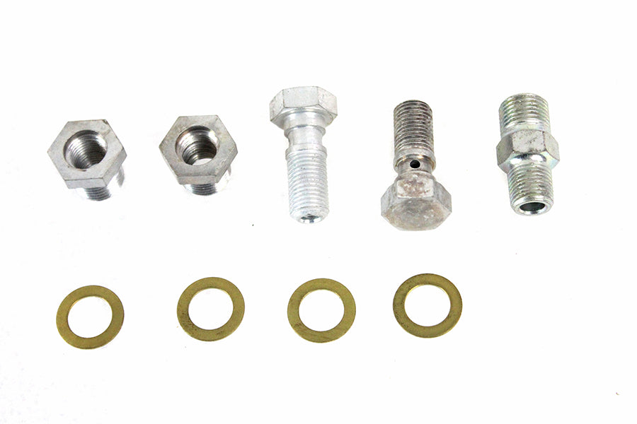Oil Line Fitting Kit Cadmium
