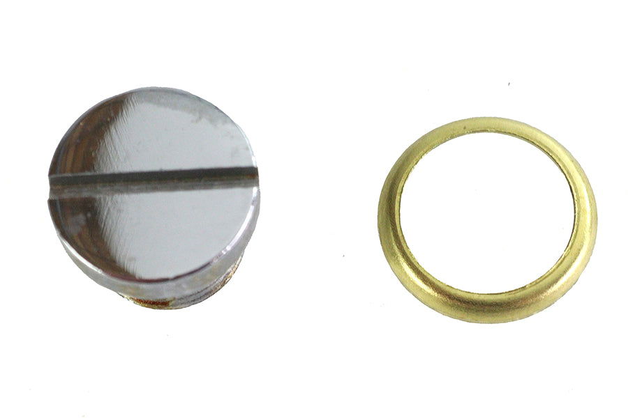 Oil Screen Plug Chrome