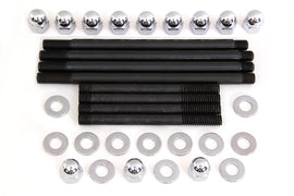 Chrome Engine Case Acorn Bolt Kit