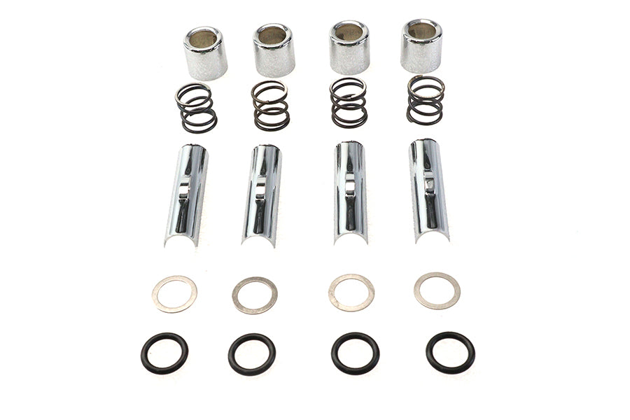 Upper Pushrod Cover Kit Chrome