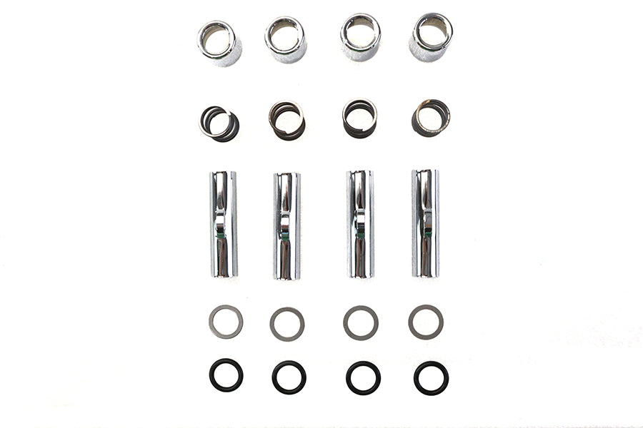 Upper Pushrod Cover Kit Chrome