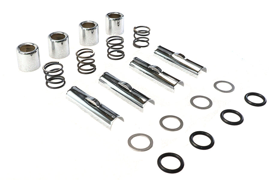 Upper Pushrod Cover Kit Chrome