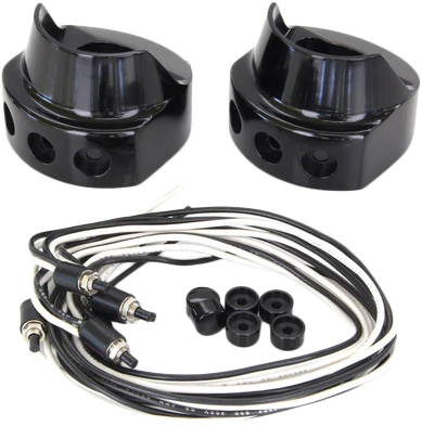 3btn Switch Housing Assm Black
