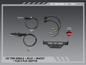Fe V2 Stnd Led Turn Sig Kit Type L Kaw
