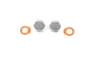 Chrome Fork Slider Drain Screws