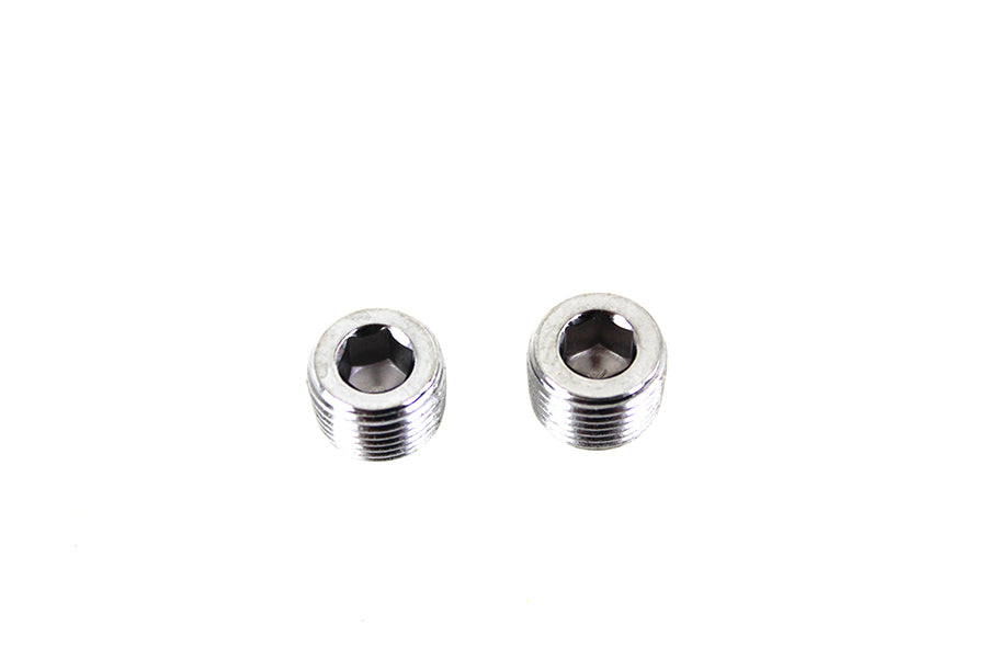 Lower Fork Slider Chrome Drain Plug