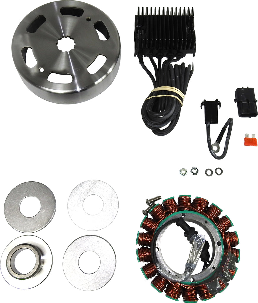 Charging System 40 Amp Vented `99 02 Twin Cam