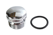Load image into Gallery viewer, Chrome 39mm Fork Tube Plug Dome Top
