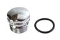 Chrome 39mm Fork Tube Plug Dome Top