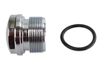 Load image into Gallery viewer, Chrome 39mm Fork Tube Plug Dome Top