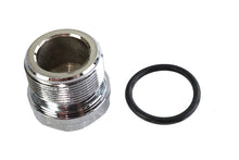 Load image into Gallery viewer, Chrome 39mm Fork Tube Plug Dome Top