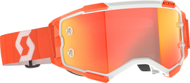 Fury Goggle Orange Orange Chrome Works