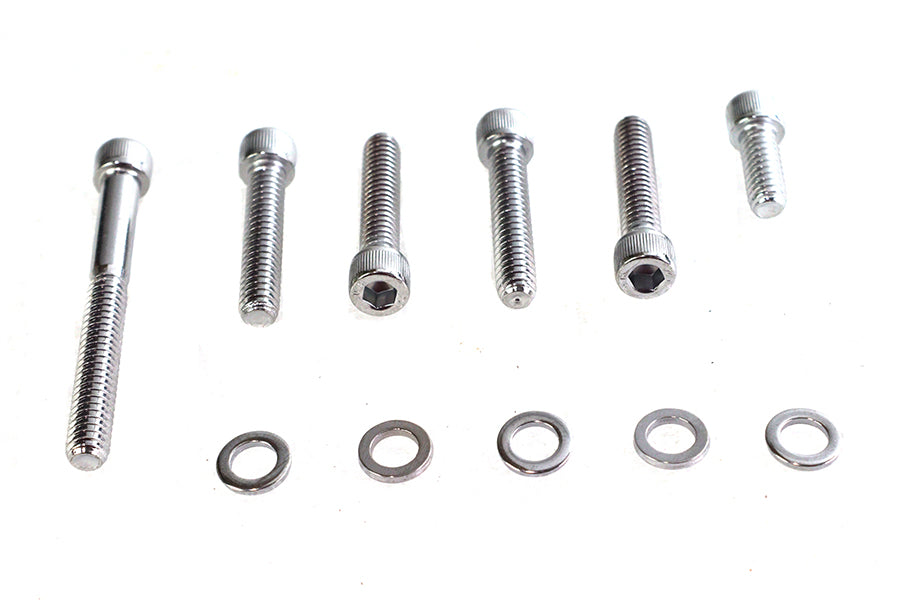 Transmission Shifter Cover Mount Kit Chrome