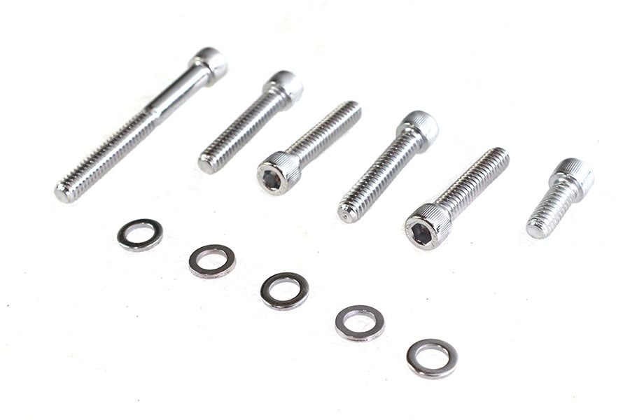 Transmission Shifter Cover Mount Kit Chrome