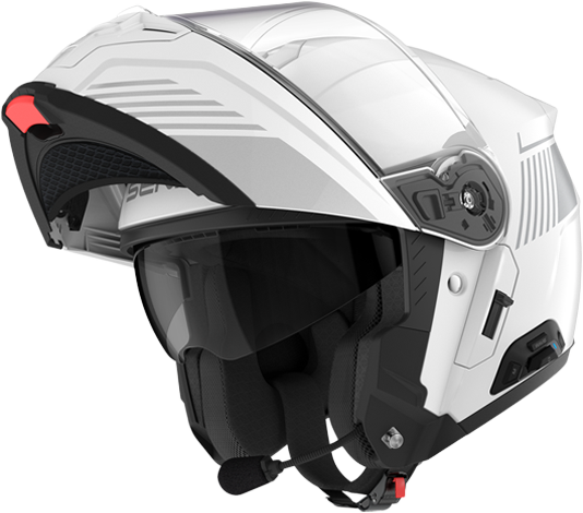 Specter Smart Flip Up Helmet White Lg