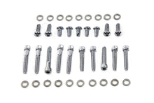 Load image into Gallery viewer, Primary Cover Screw Kit Knurled Chrome