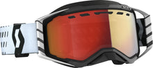 Load image into Gallery viewer, Prospect Snwcrs Goggle Blk/Wht Enhancer Red Chrome