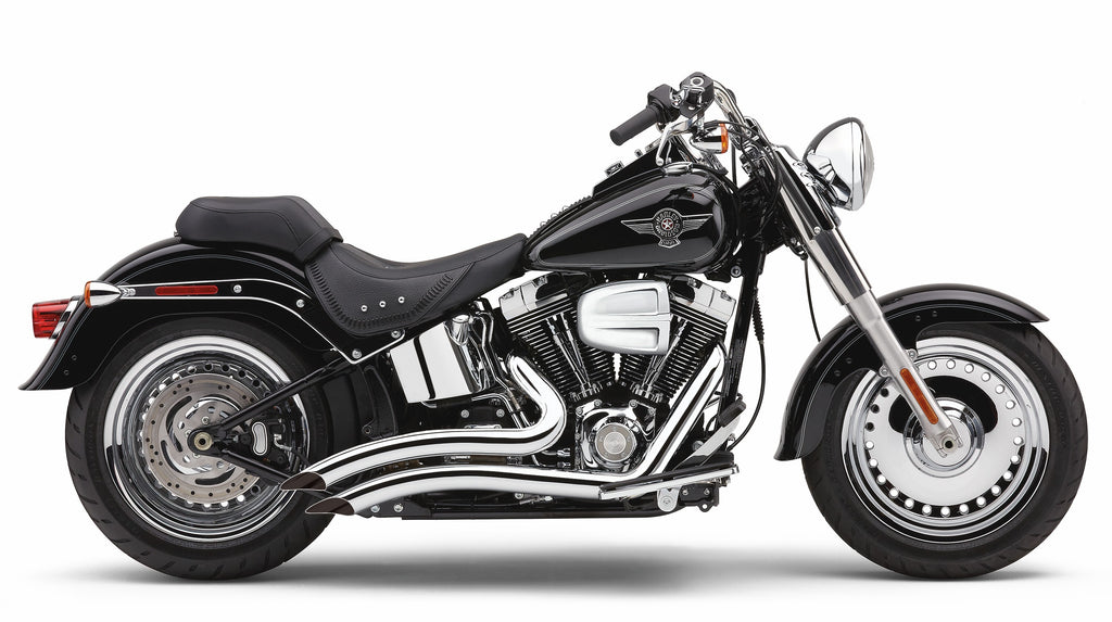 Speedster Short Swept Chrome Softail 86 06