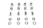 M8 Upper Pushrod Cover Kit Chrome