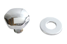 Load image into Gallery viewer, Fork Triple Tree Stem Nut Domed Chrome