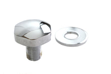 Load image into Gallery viewer, Fork Triple Tree Stem Nut Domed Chrome