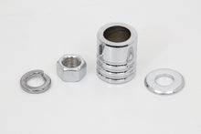 Load image into Gallery viewer, Front Axle Spacer Kit Groove Style Chrome