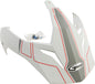 Visor W/Screws Expedition Matte White/Red Gm 11