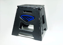 Load image into Gallery viewer, Folding Moto Stand Blue