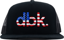 Basics Flag 2fifty Black Trucker Hat