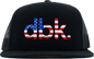 Basics Flag 2fifty Black Trucker Hat